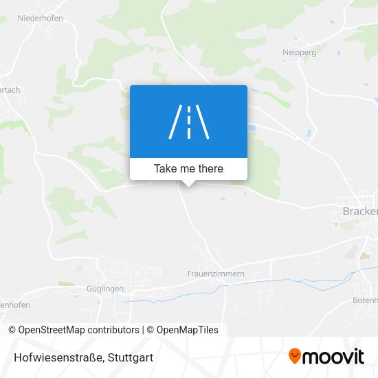 Hofwiesenstraße map