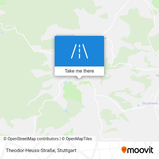 Theodor-Heuss-Straße map