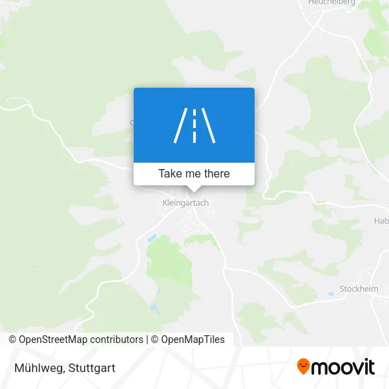 Карта Mühlweg