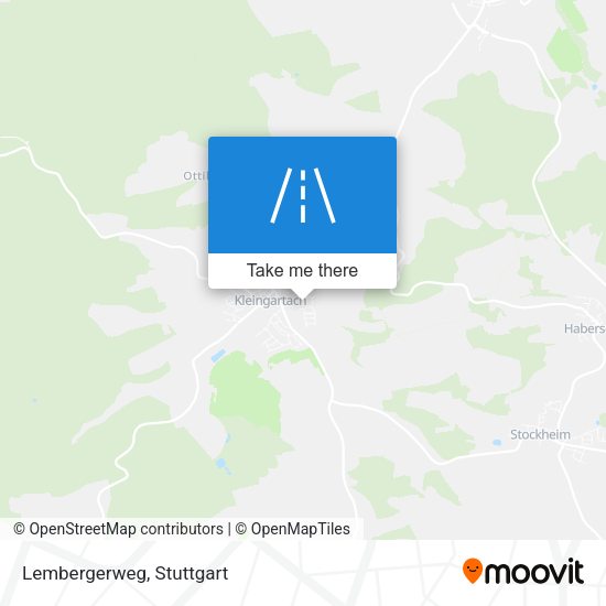 Карта Lembergerweg