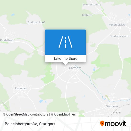 Baiselsbergstraße map