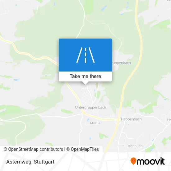 Карта Asternweg