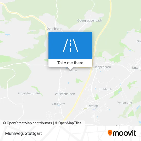 Карта Mühlweg