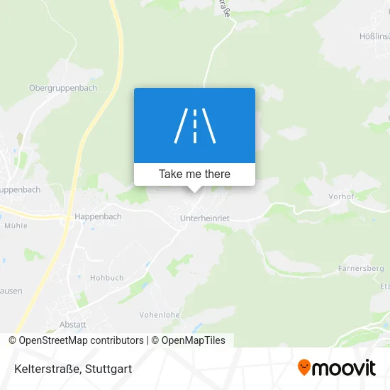 Карта Kelterstraße