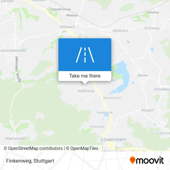 Карта Finkenweg