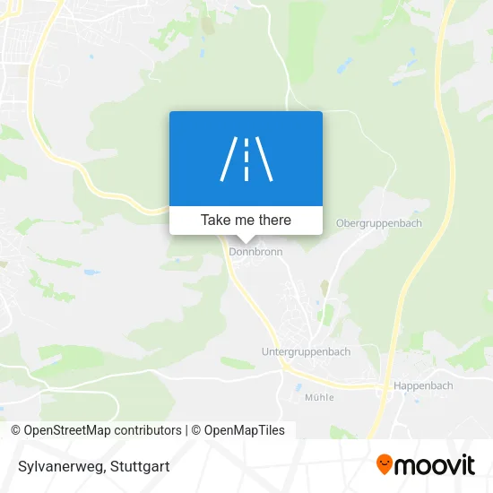 Карта Sylvanerweg