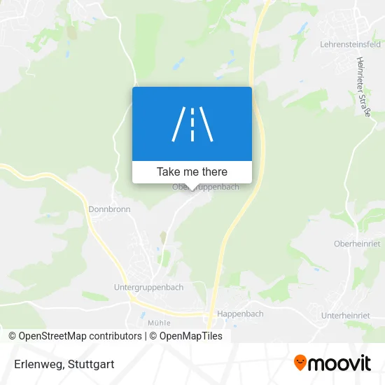Карта Erlenweg