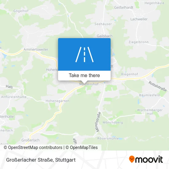 Großerlacher Straße map
