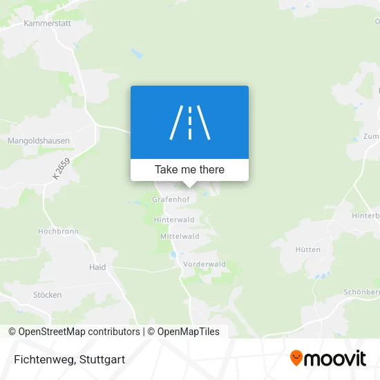 Карта Fichtenweg