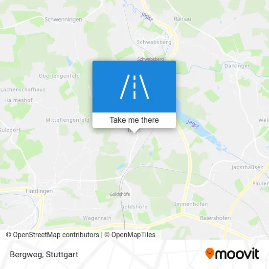 Карта Bergweg