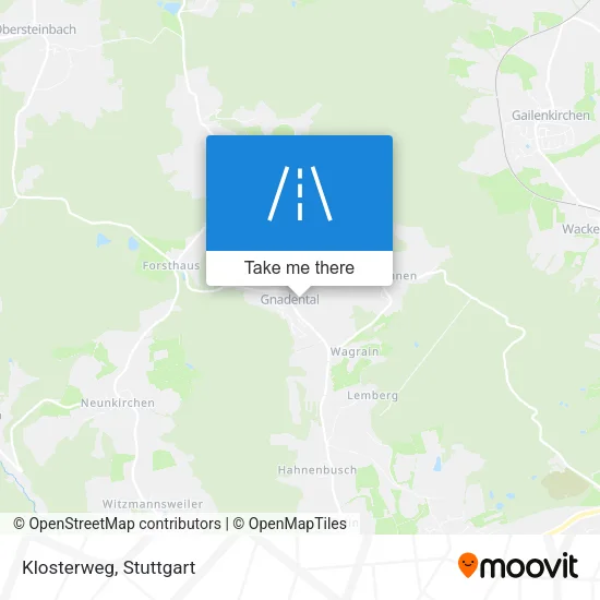 Карта Klosterweg