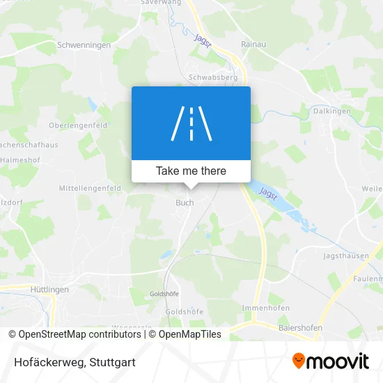 Карта Hofäckerweg