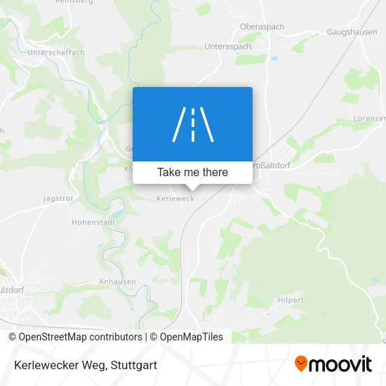 Карта Kerlewecker Weg