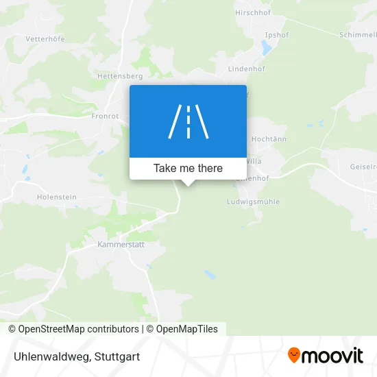 Карта Uhlenwaldweg
