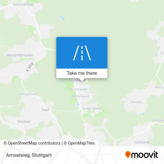 Карта Amselweg