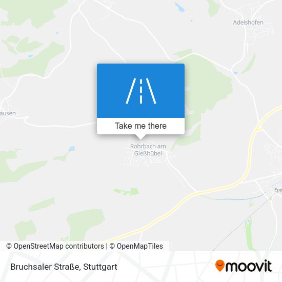 Bruchsaler Straße map