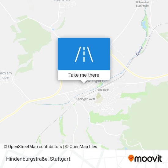 Hindenburgstraße map