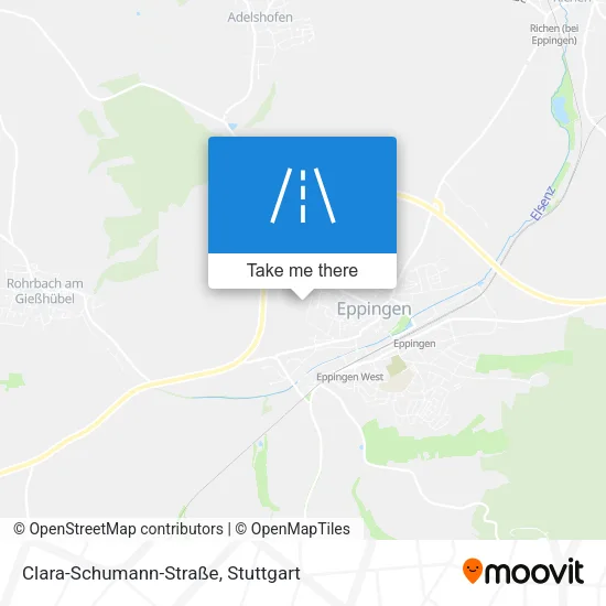 Карта Clara-Schumann-Straße