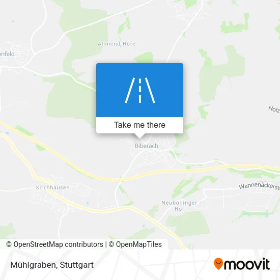 Карта Mühlgraben