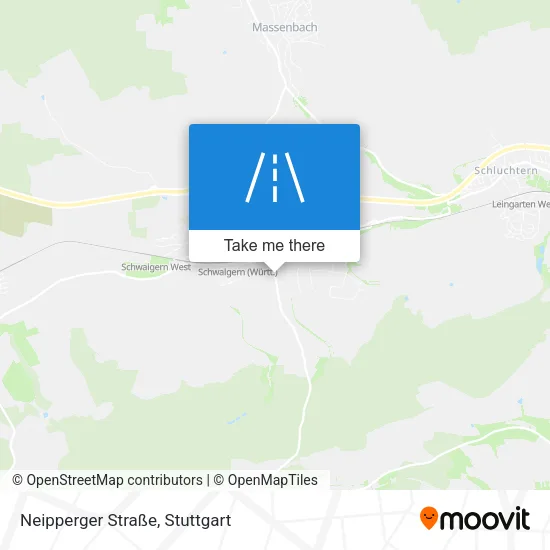 Карта Neipperger Straße