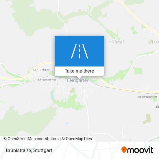 Brühlstraße map