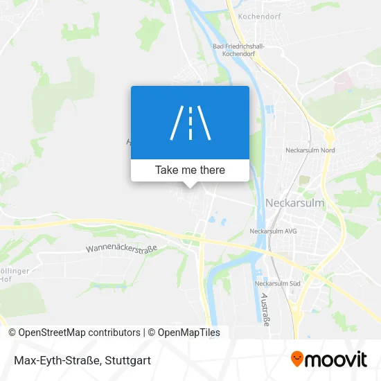 Карта Max-Eyth-Straße