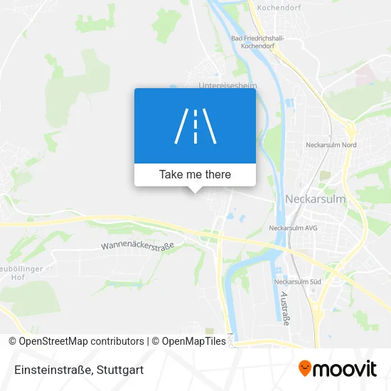 Карта Einsteinstraße