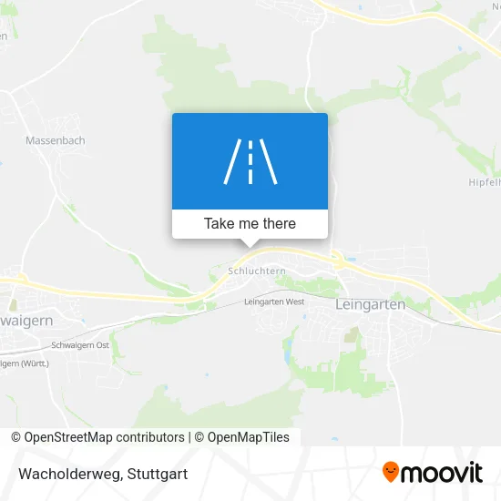 Карта Wacholderweg