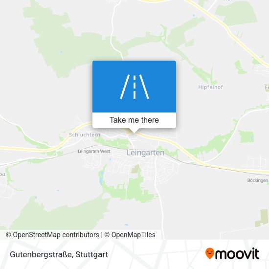 Gutenbergstraße map