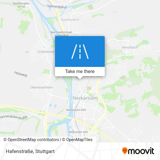 Hafenstraße map