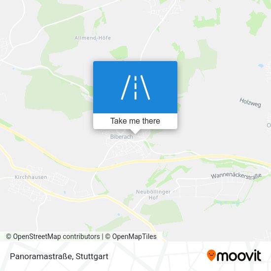 Panoramastraße map