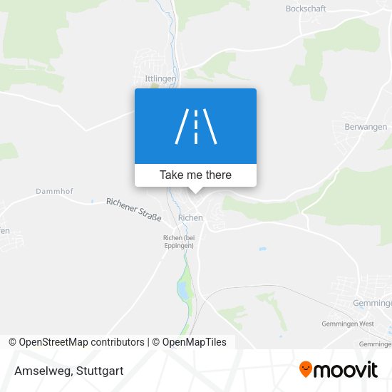 Карта Amselweg