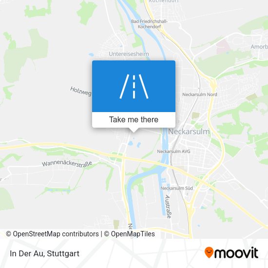 Карта In Der Au