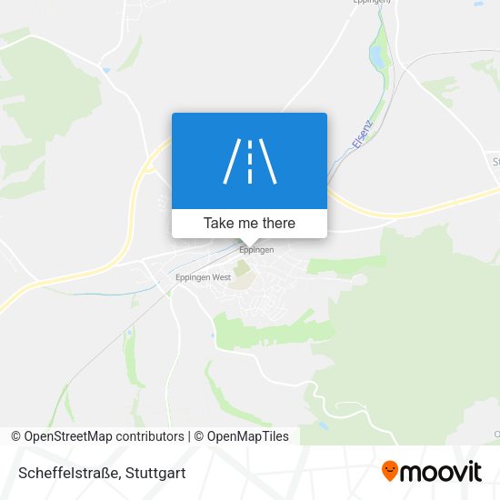 Scheffelstraße map