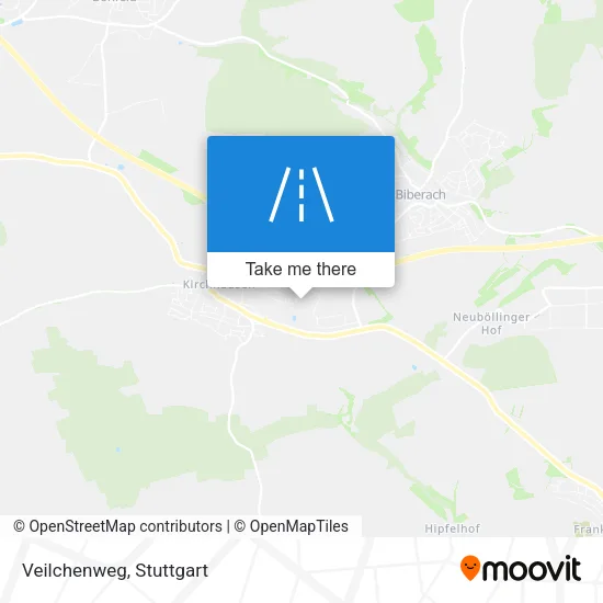 Карта Veilchenweg