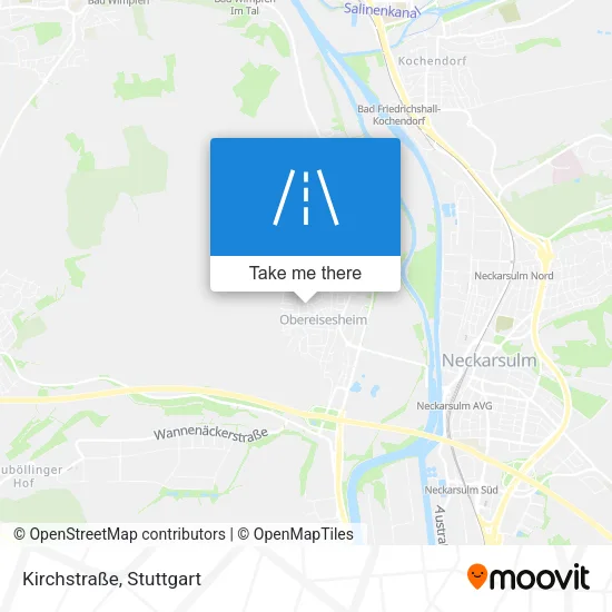 Карта Kirchstraße