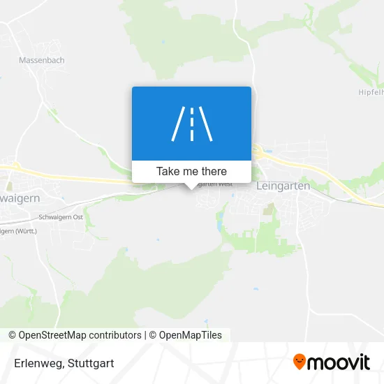 Карта Erlenweg