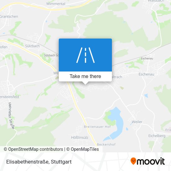 Elisabethenstraße map