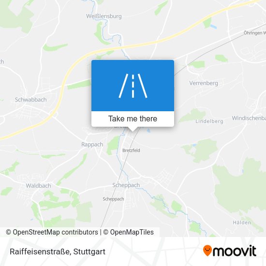 Raiffeisenstraße map