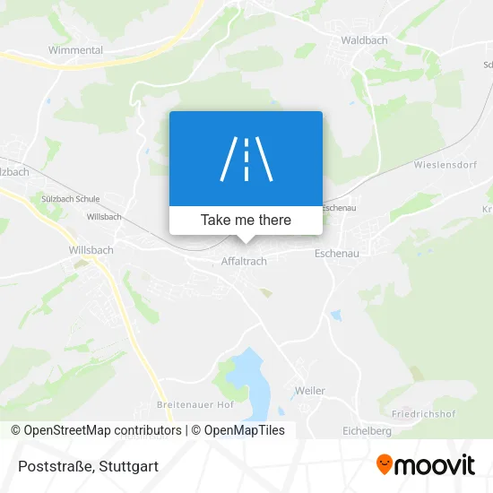 Poststraße map