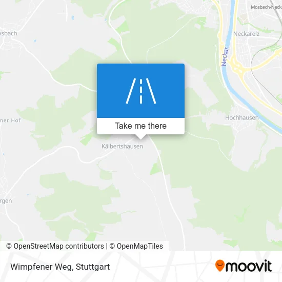 Карта Wimpfener Weg