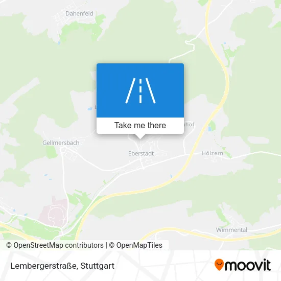 Карта Lembergerstraße