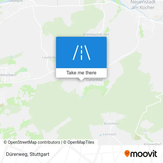 Карта Dürerweg