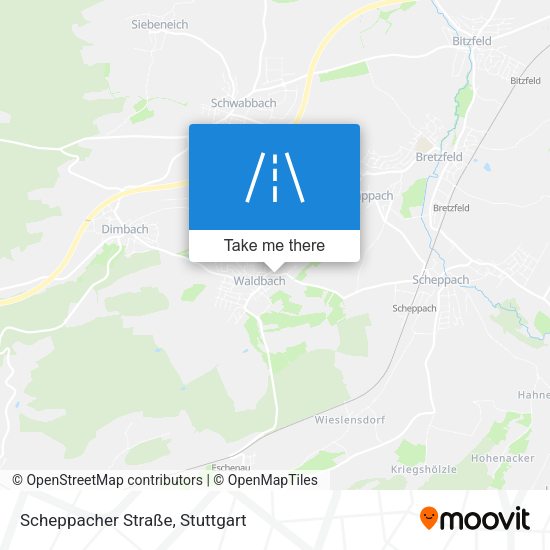 Scheppacher Straße map