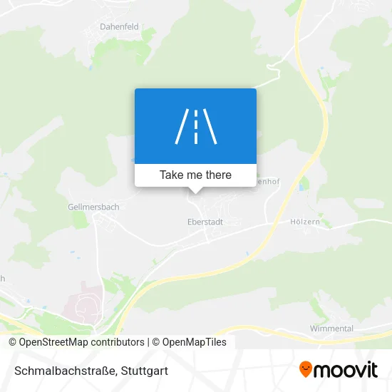 Карта Schmalbachstraße