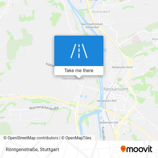 Röntgenstraße map