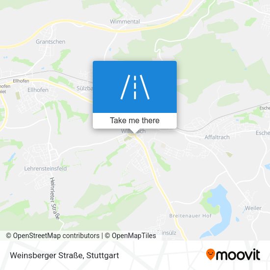 Weinsberger Straße map