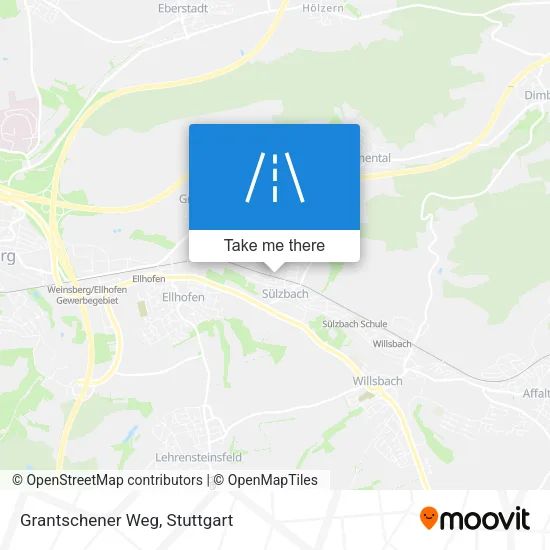 Карта Grantschener Weg