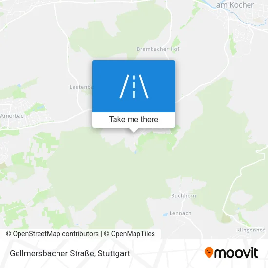 Карта Gellmersbacher Straße