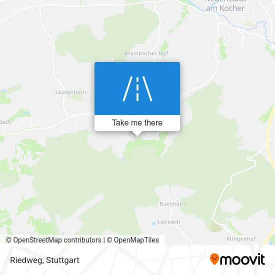 Карта Riedweg